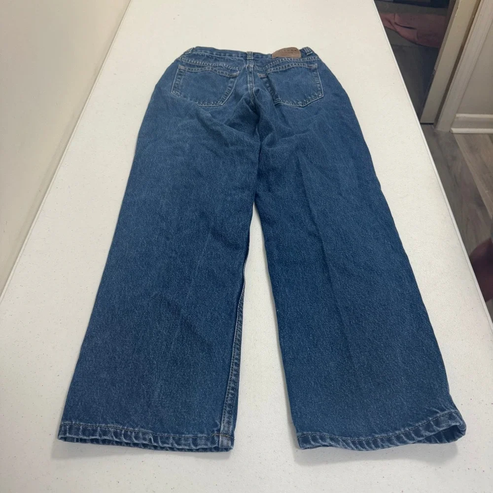 Arizona Jean Company Loose Fit Blue Denim Jeans Medium Wash Size 16 Regular‎